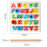 Dřevěné montessori puzzle zábavná abeceda