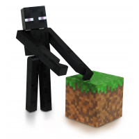 Figurka Minecraft Enderman s příslušenstvím 9cm