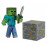 Figurka Minecraft Zombie Steve s příslušenstvím 7cm