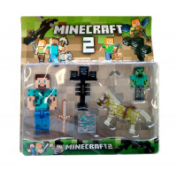 Kolekce figurek Minecraft level 2 sada 7 ks