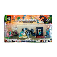 Kolekce figurek Minecraft Portál sada 10 ks