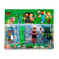Kolekce figurek Minecraft Warden sada 10 ks