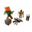 Kolekce figurek Minecraft Alex a Golem sada 7 ks