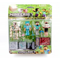 Kolekce figurek Minecraft Fight set 11ks