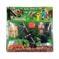 Kolekce figurek Minecraft My Buildings Enderdragon 6ks