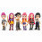Kolekce figurek Demon Hunters K-pop 6ks 10cm 