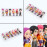 Kolekce figurek Demon Hunters K-pop 6ks 10cm 