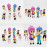 Sada figurek Demon Hunters K-pop 8ks