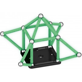 Magnetická stavebnice Geomag svítící 60ks