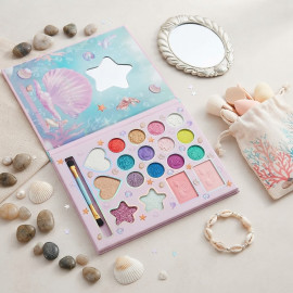 Dětská kosmetická paleta Beautiful mermaid se zrcátkem