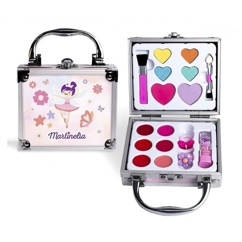 Dětský kosmetický kufřík s prstýnky Super Girl