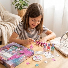 Dětská sada na nehty Glitter Unicorn 13v1