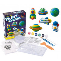 Kreativní sada DIY Vesmírné dobrodružství sádrové odlitky