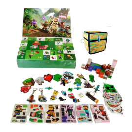 Adventní kalendář Minecraft Magnetické kostky a jiná překvapení