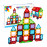 Magnetická 3D stavebnice Buildings 45ks
