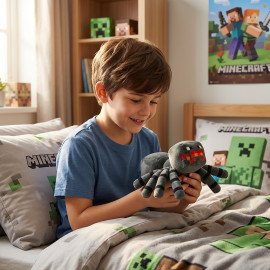 Plyšová hračka Minecraft Pavouk 26cm