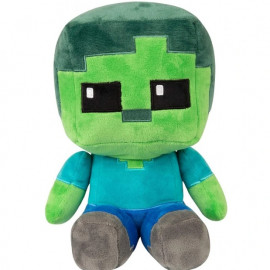 Plyšová hračka Minecraft Baby zombie Steve 18cm Plyšová hračka Minecraft Baby zombie Steve 18cm