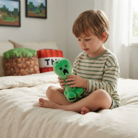Plyšová hračka Minecraft roztomilý Creeper 23cm