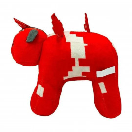 Plyšová hračka Minecraft kráva Krávomůrka 20cm