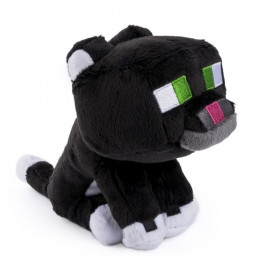 Plyšová hračka Minecraft Kočka černá 23cm