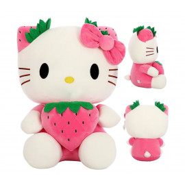 Plyšová hračka Hello Kitty s jahůdkou 22cm Plyšová hračka Hello Kitty s jahůdkou 22cm