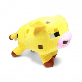 Plyšová hračka Minecraft Prase žluté 25cm