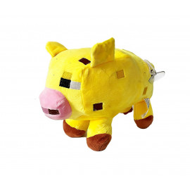 Plyšová hračka Minecraft Prase žluté 25cm
