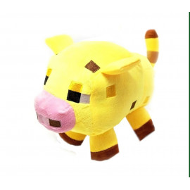 Plyšová hračka Minecraft Prase žluté 25cm