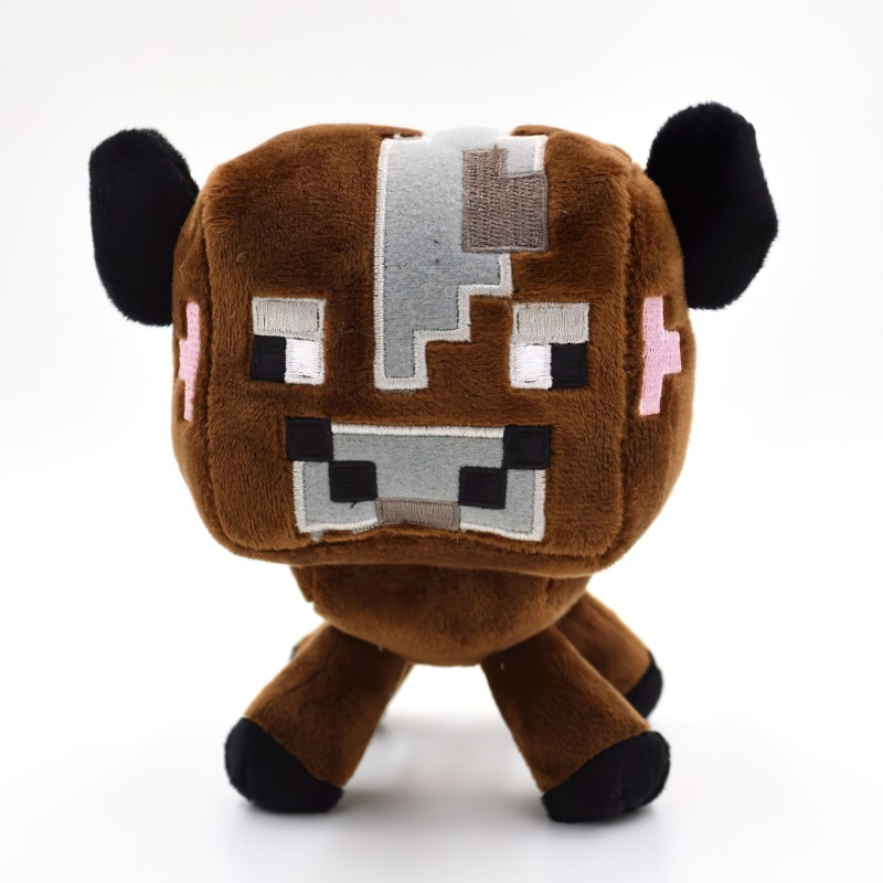 Plyšová hračka Minecraft Kráva hnědá 23cm Plyšová hračka Minecraft Kráva hnědá 23cm