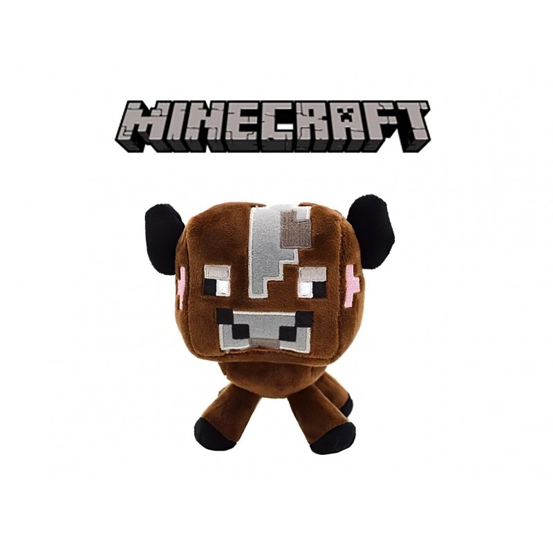 Minecraft Krava Plyšová hračka Minecraft Kráva hnědá 23cm | bHome.cz