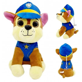 Plyšová hračka Tlapková patrola Policejní pejsek Chase 23cm