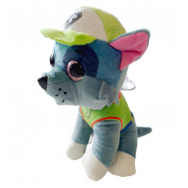 Plyšová hračka Tlapková patrola Pejsek opravář Rocky 23cm