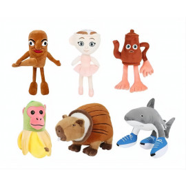 Plyšová hračka Brainrot Capibarello Cocosini 22cm