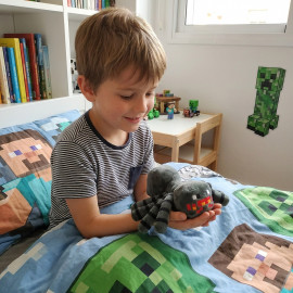 Plyšová hračka Minecraft Pavouk mini 16cm