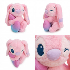 Plyšová hračka Lilo a Stitch Angel se srdíčkem Maxi 40cm