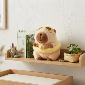 Plyšová hračka Kapybara s kruhem a brýlemi 22cm