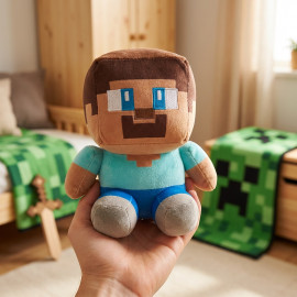 Plyšová hračka Minecraft Steve Pixel 20cm