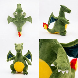 Plyšová hračka Pokémon Charizard zelený 23cm