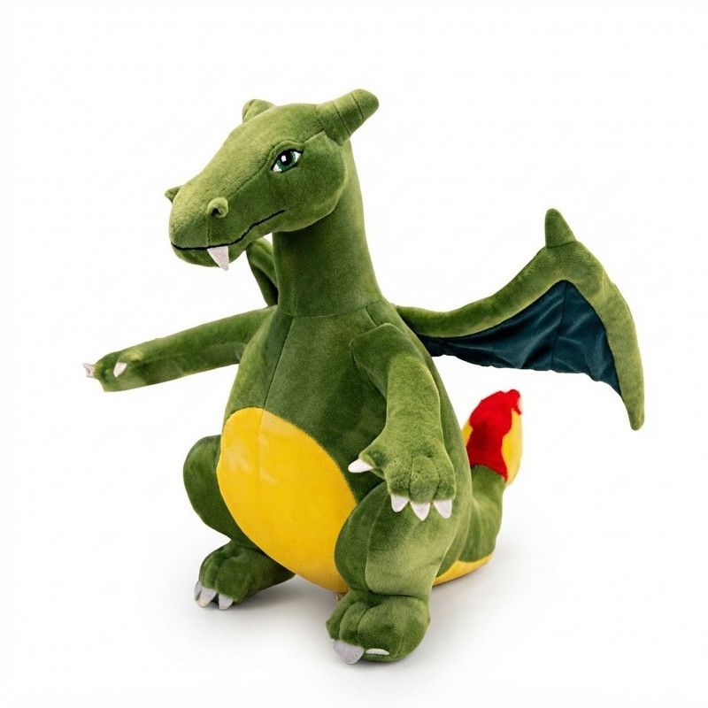 Plyšová hračka Pokémon Charizard zelený 23cm