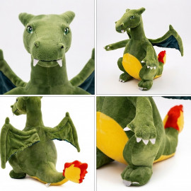 Plyšová hračka Pokémon Charizard zelený 23cm