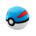 Plyšová hračka Pokémon Pokéball Great ball 12cm
