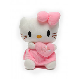 Plyšová hračka Hello Kitty se srdíčkem 25cm
