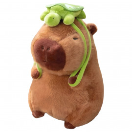 Plyšová hračka Capybara s želvičkou 23cm Plyšová hračka Capybara s želvičkou 23cm