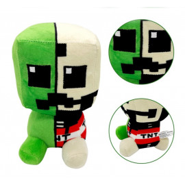Plyšová hračka Minecraft Creeper TNT mini 13cm
