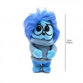 Plyšová hračka V hlavě Inside out Smutek 23cm