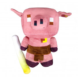 Plyšová hračka Minecraft Piglin strážce 22cm