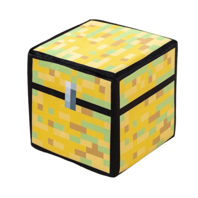 Pěnová kostka Minecraft blok Truhla 20cm Pěnová kostka Minecraft blok Truhla 20cm