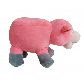 Plyšová hračka Minecraft Ovce růžová 25cm