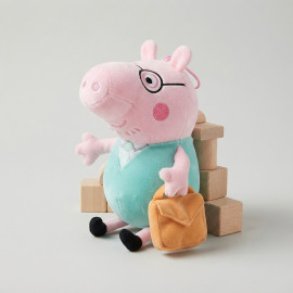 Plyšová hračka Prasátko Peppa Tatínek 25cm