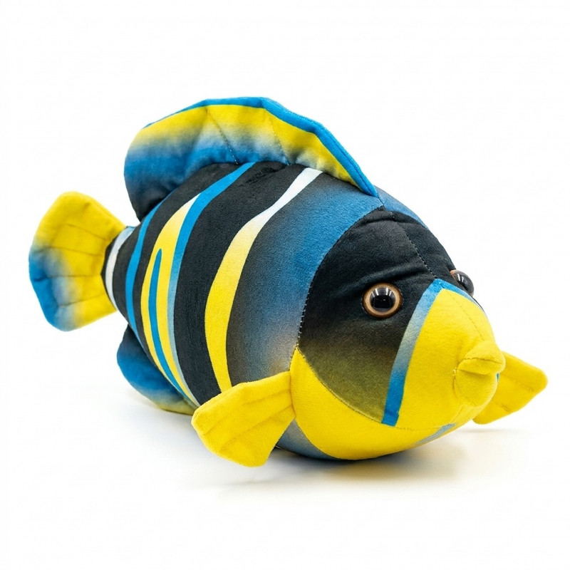 Plyšová hračka barevná Rybka 32cm